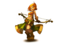 Dofus era Cra female.