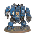 The basic MKV Dreadnought: Assault cannon, storm bolter, power fist.