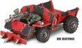 From 1997-2007 Ork players had to content themselves with the old Ork Wartrukk, a tiny and inadequate model which was a Gorkamorka leftover.