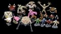 Licensed Doom monster minis produced to promote Final Doom in 1997.