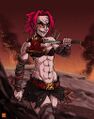 Cultist gone Khorne. Six pack-chan