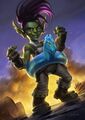 World of Warcraft female Goblin player characters.