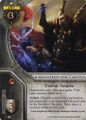 Mannfred in the Warhammer Trading Card Game.