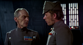 Grand Moff Tarkin with an Imperial General.