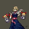 The 40k drawfags do Touhou work on rare occasions.