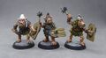 Pigfaced Orcs in the style of the original D&D Monster Manual, made by Kev Adams, creator of the original version of Warhammer Orcs!