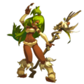 Sadida female in the Dofus era.