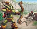 Remember; Orcs who train in archery get reincarnated as Elves!