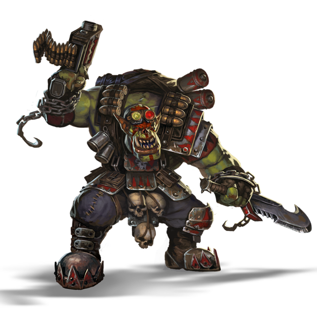 キャラクター Warhammer 40k Orks Kommandos Ork Kommando - 2d4chan