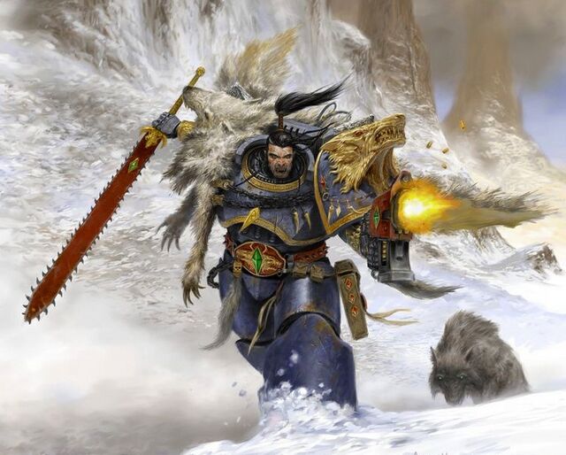 Ragnar Blackmane Space Wolves Warhammer 40K Miniature - NEW, Unassembled & Unpainted 9 thumbnail image