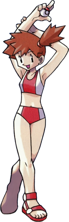 Misty's original design, drawn by Sugimori himself.