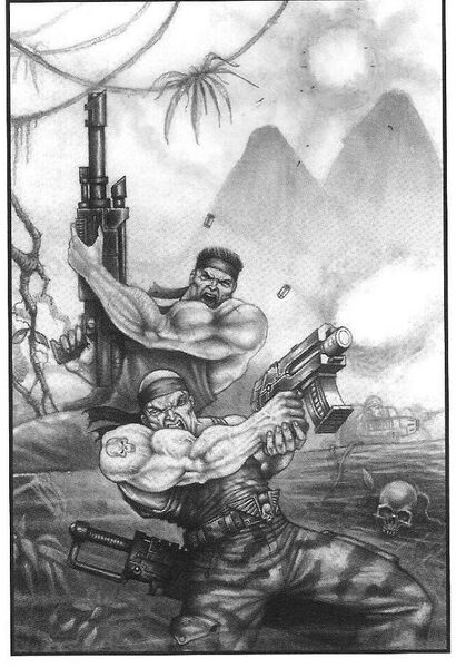 File:26405 sm-2nd Edition, Artwork, Catachan, Copyright Games Workshop, Imperial Guard, Retro Review.jpg