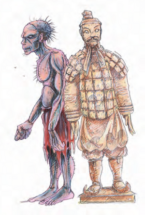 406px-Flesh golem Clay golem MM 2e.png