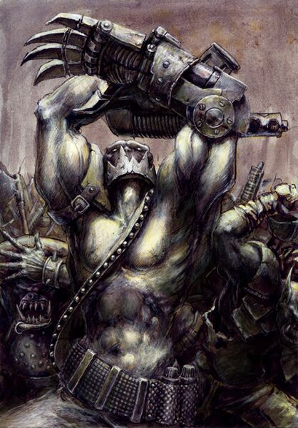 File:40K Orcs painted sketch by Rhodri.jpg