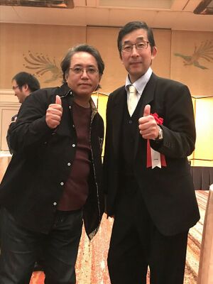 640px-Rui Araizumi and Hajime Kanzaka.jpg