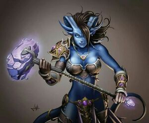 725px-Female Draenei Warrior.jpg