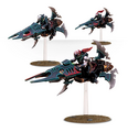 A squadron of Reaver Jetbikes, seeing how many foes they can dismember because last place buys the other's drinks.