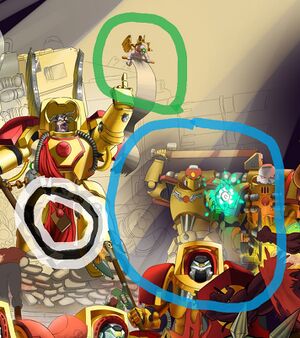 Angry marine battle against chaos demons makøre.jpg