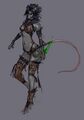 An Assassin of Clan Sniek; they tend to focus more on other skaven than on humans.