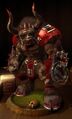 Chaos Dwarf Bull Minotuar as seen in the vidya.