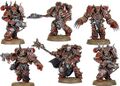 Chaos Chosens in Warp-Forged Armour