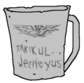 Warboss Urtylug's most prized possession: Creed's mug.