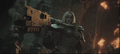 A Sororitas in the new WH40K edition trailer, brandishing a De'az-pattern Bolter