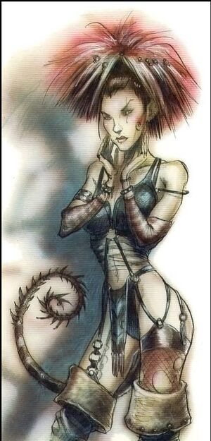 DiTerlizzi Tiefling (Kylie the Tout).jpg