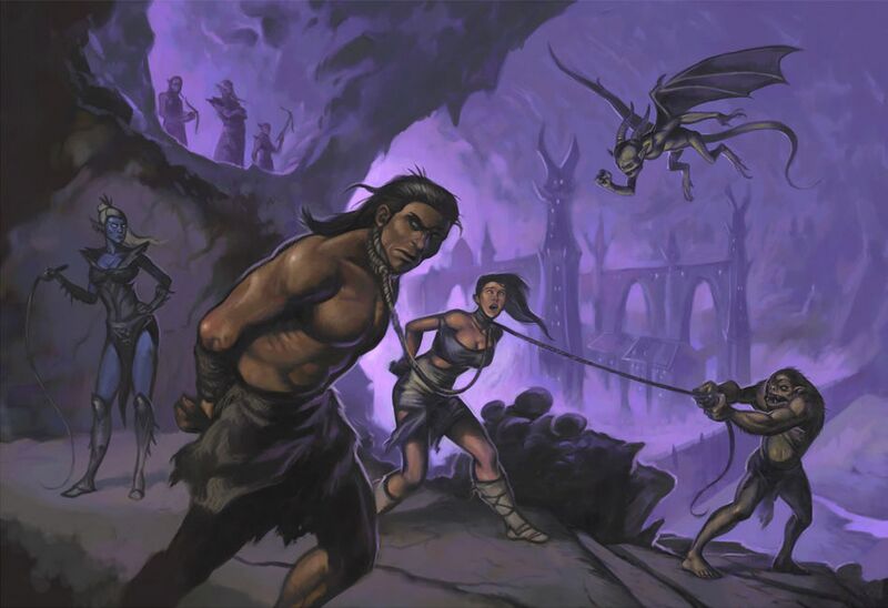 File:Drow slaves Into the Darklands.jpg