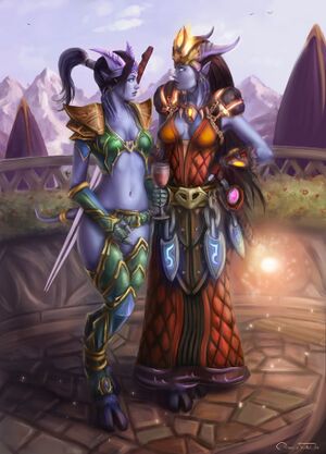 Female Draenei Duo.jpg