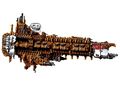 One of the revered ships of Battlefleet /tg/: Flankitus