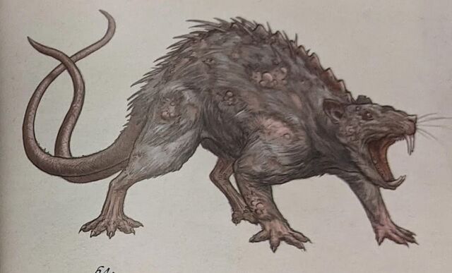 Necromundan Giant Rat - 2d4chan