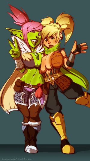 Goblin and Gnome Bosom Buddies.png