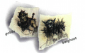 In Planescape, barghests were made blue to distinguish them from green goblins.