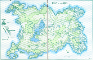 DM's map of the island