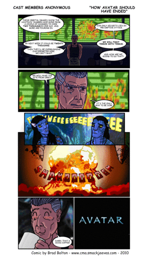 How Avatar Should Have Ended.gif