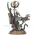 The miniature for Ikit Claw from 7th onward, until Age of Sigmar, where it serves as a generic Arch-Warlock.