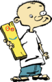 Jonny/Johnny and Plank from the TV show Ed, Edd, n' Eddy.