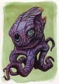 Kezreth: the severed head of an illithid that has been reanimated and greatly enlarged with Science Juice to act as a troop transport.