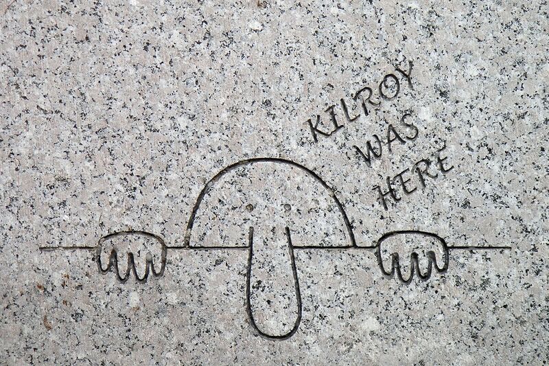 File:Kilroy Was Here - Washington DC WWII Memorial.jpg