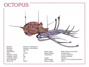 Legend of Spelljammer Octopus stat.png