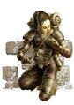 Lidda, the iconic halfling character of 3e.