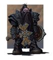 Dwarf death knight from Dragon #364.