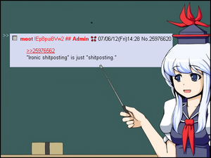 Moot says ironic badness is badness nonetheless.png