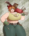 Screw Female Space Marines, when do we get Thicc Ogryn GFs?