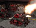 Looted Tanks in Dawn of War. Suitably Dakka for Ork Approval.*Krump* DERE IS NEVA ENOUF DAKKA