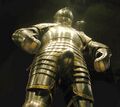 Yes, as anyone familiar with the complex, nuanced relationship men have with their cocks could guess, codpieces were sometimes incorporated directly into suits of plate armor.