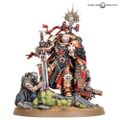 He came here to slay orks and burn heretics and he's just run out of orks... (ironically the servitor cleaning his sword is more famous than the model itself)