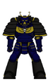 A more elaborate version of the chapter's power armour.