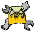 The original version of the Scraploota insignia